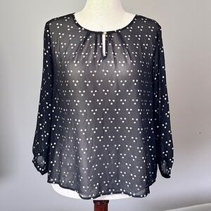 Collective Concepts Sheer Blouse